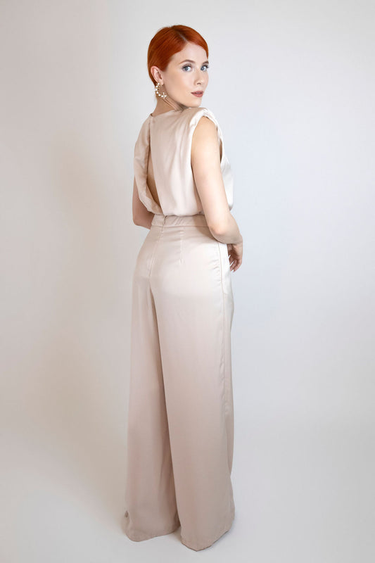 WIDE LEG JUMPSUIT